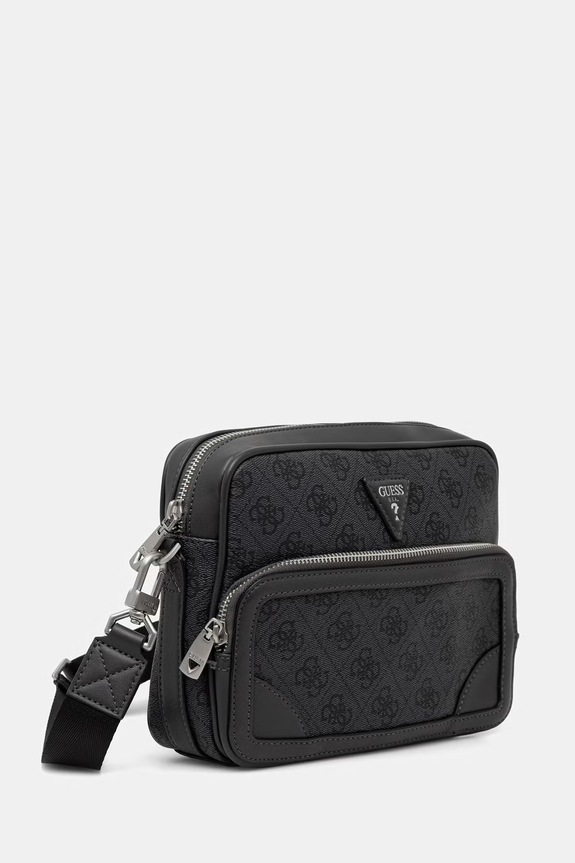 Guess saszetka męska MILANO HMMILL.P6222 szary SS26