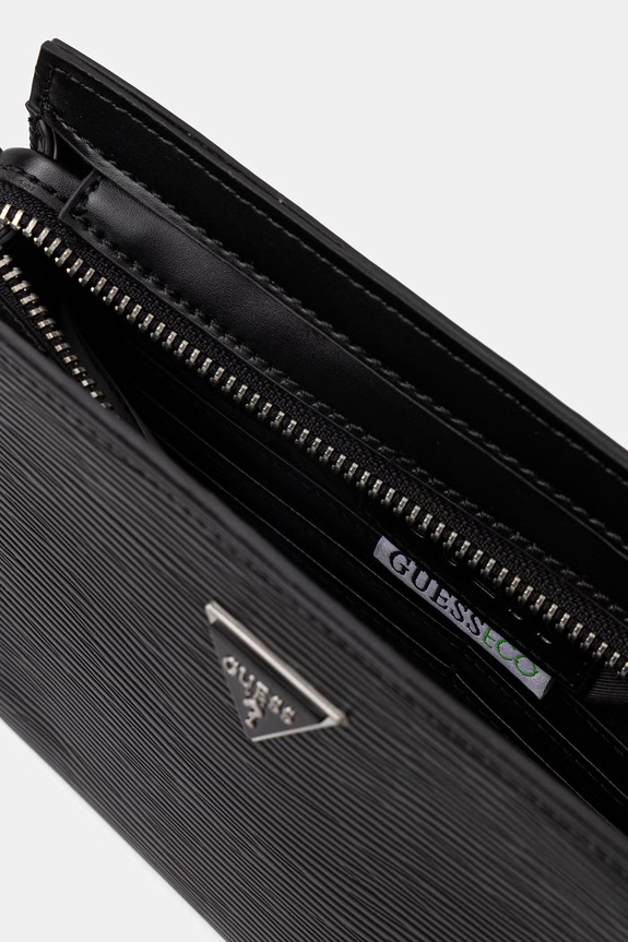 Guess saszetka na ramię męska z imitacji skóry MILANO HMMIPW.P6257 czarny
