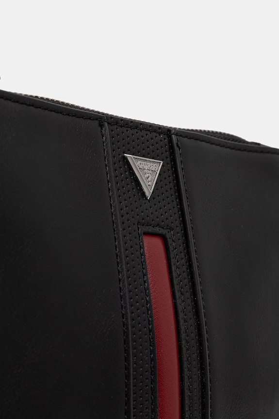 Guess női műbőr nyakba akasztható tasak TORINO fekete HMTOCS.P6123