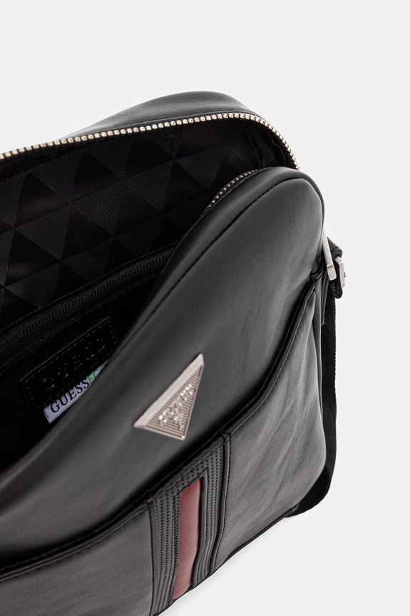 Guess mala torba za muškarce TORINO HMTOCS.P6159 crna