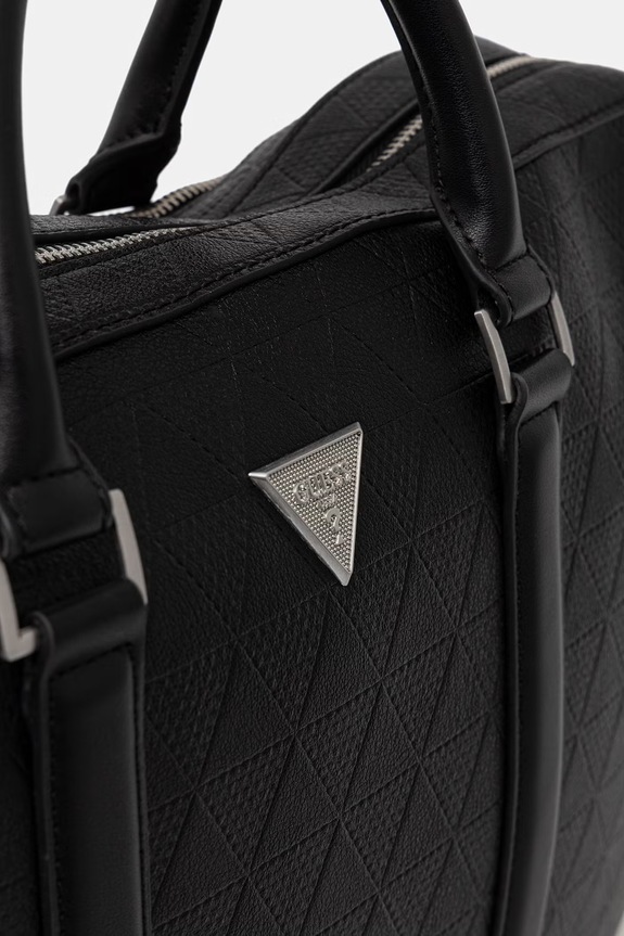 Guess taška pánska z imitácie kože TORINO čierna HMTOTE.P6169