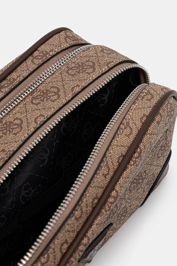 Guess putna kozmetička torbica muška MILANO bež PMMIPL.P6261