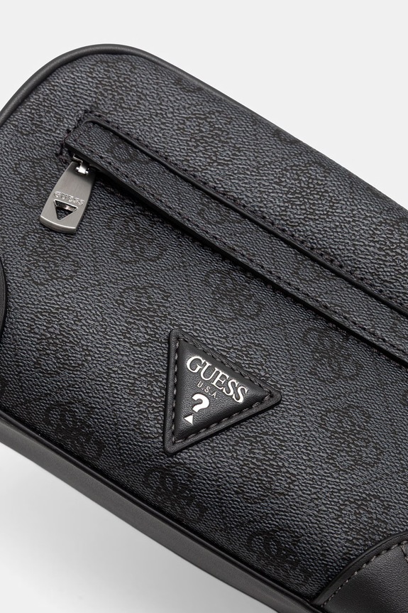 Doplňky Guess Cestovní kosmetická taštička pánská MILANO PMMIPL.P6261 šedá
