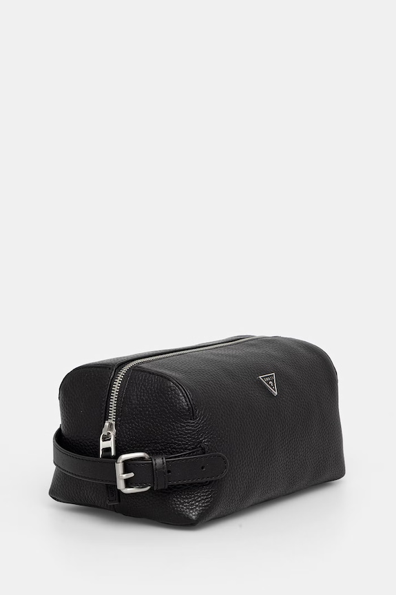 Guess vrecko pánske kožené MONACO PMMOMG.P6261 čierna SS26