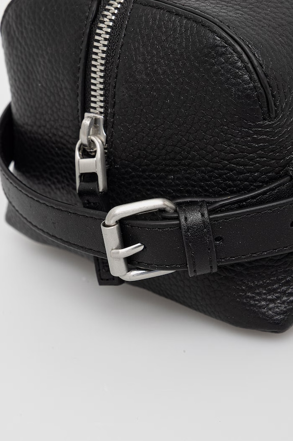 Guess vrecko pánske kožené MONACO čierna PMMOMG.P6261