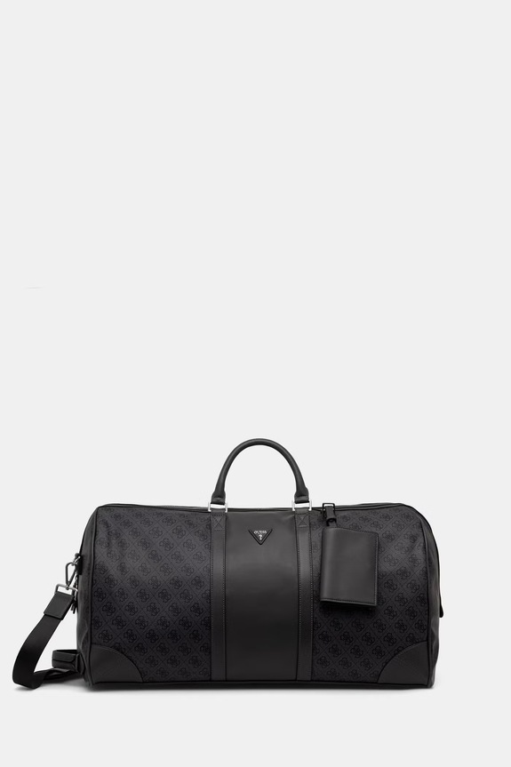 Guess torba podróżna męska z imitacji skóry MILANO szary TMMILL.P6235