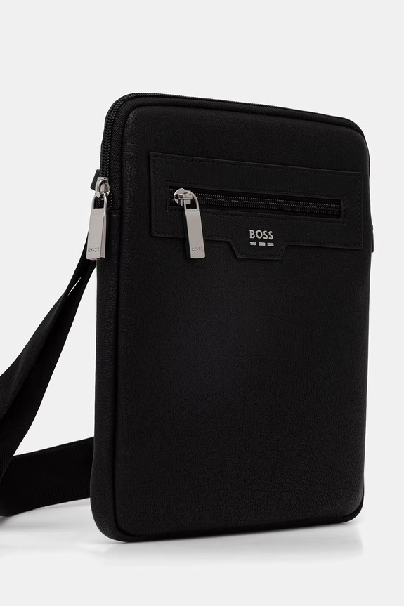 BOSS torbica za čez ramo moška 50562933 črna SS26