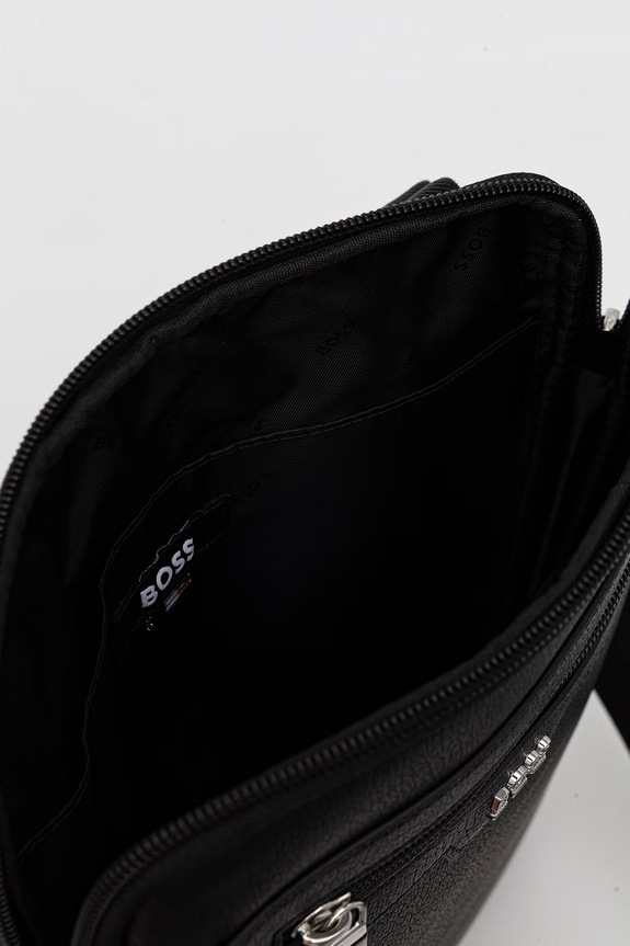 BOSS torbica za čez ramo moška 50562933 črna