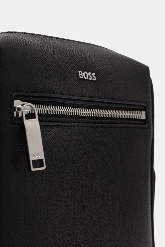 BOSS Mala torba preko ramena za muškarce kožna crna 50563858