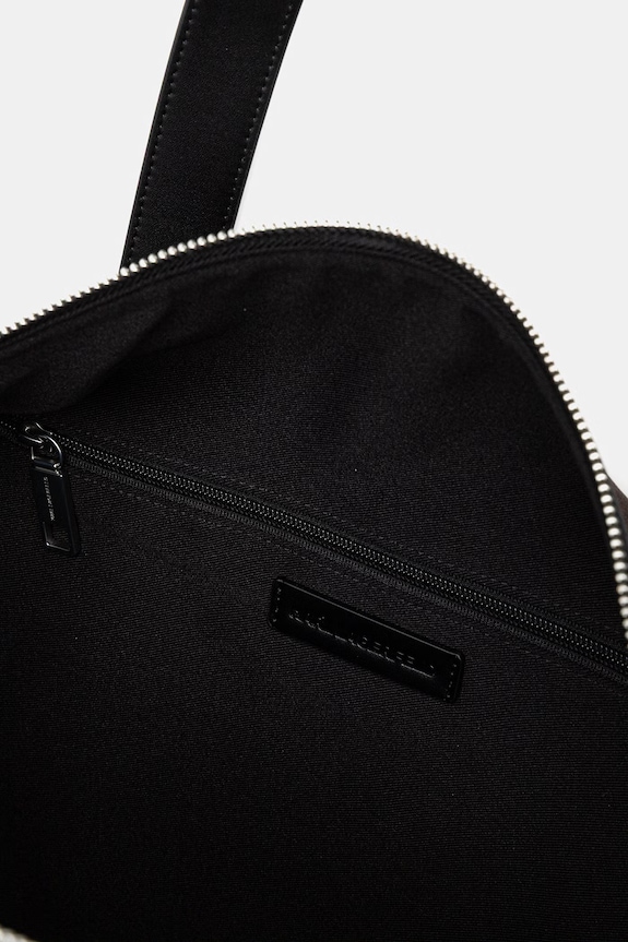 Karl Lagerfeld torba męska z imitacji zamszu B2M30198 brązowy