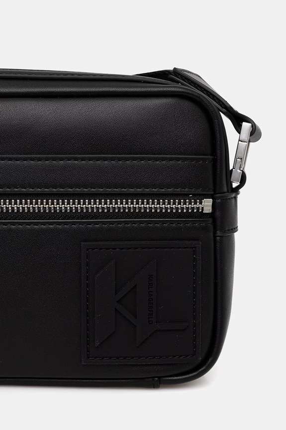 Akcesoria Karl Lagerfeld saszetka męska z imitacji skóry B2M30186 czarny