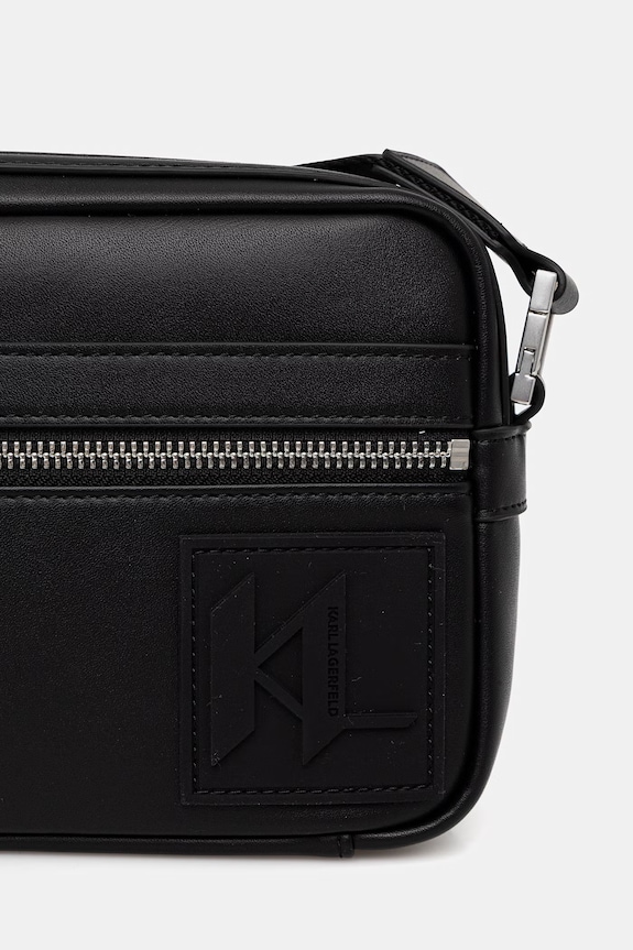 Akcesoria Karl Lagerfeld saszetka męska z imitacji skóry B2M30186 czarny