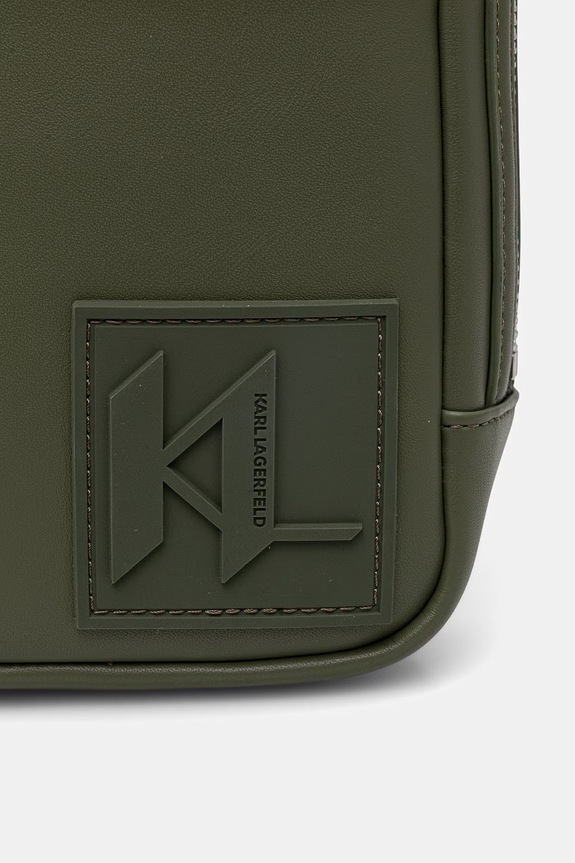 Karl Lagerfeld taška cez rameno pánska zelená B2M30187