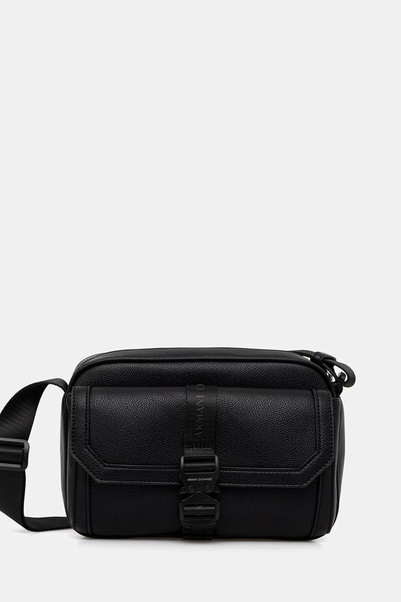 Armani Exchange saszetka męska z imitacji skóry czarny XM002567.AF22537