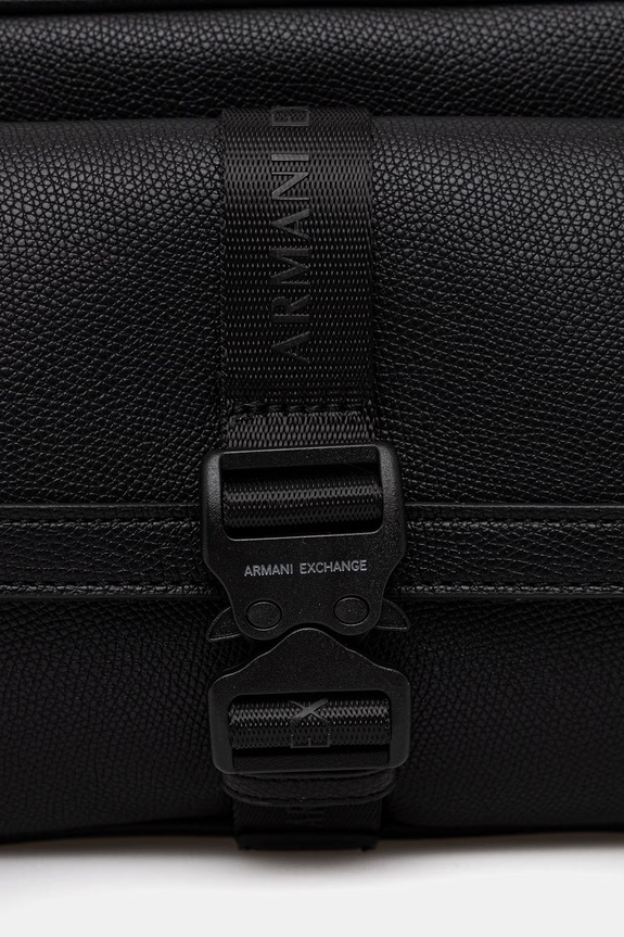 Armani Exchange saszetka męska z imitacji skóry czarny XM002567.AF22537