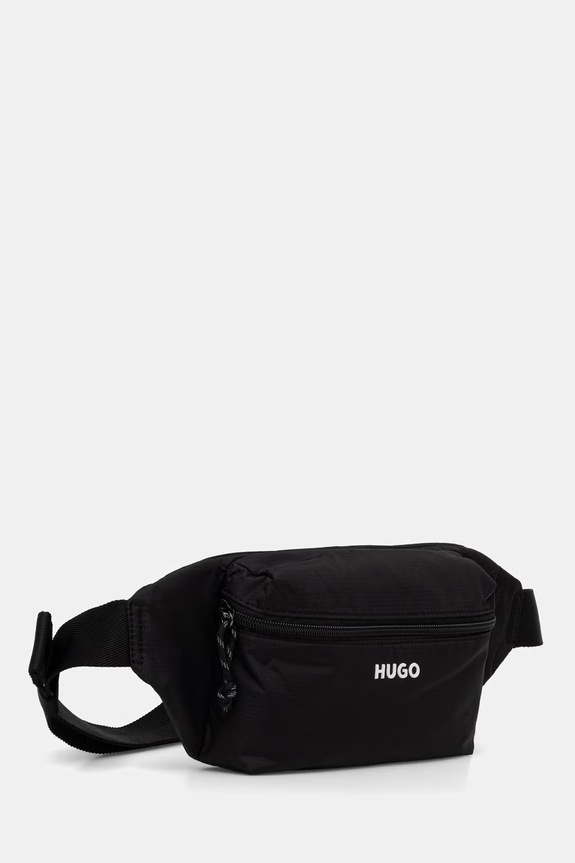 HUGO borsetă pentru bărbați EVERETT bumbag 50563475 negru SS26