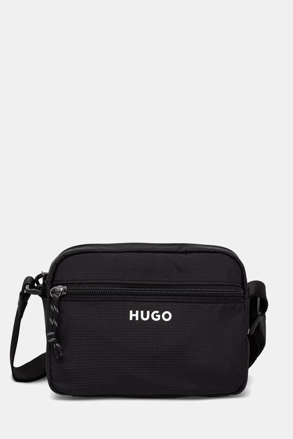 HUGO borsetă pentru bărbați EVERETT EW negru 50563523