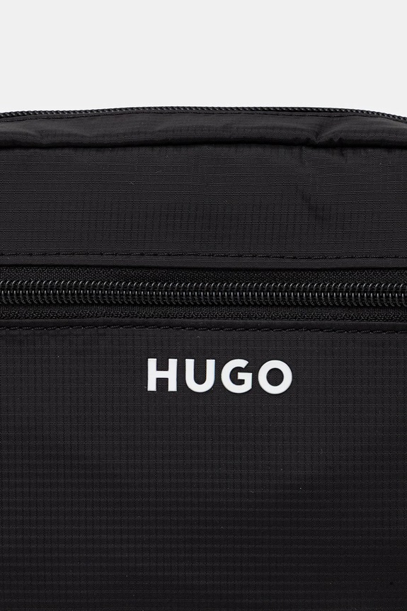 HUGO borsetă pentru bărbați EVERETT EW negru 50563523