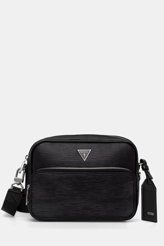 Guess borsetă pentru bărbați MILANO negru HMMIPW.P6222