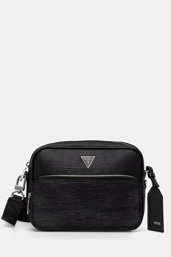 Guess borsetă pentru bărbați MILANO negru HMMIPW.P6222