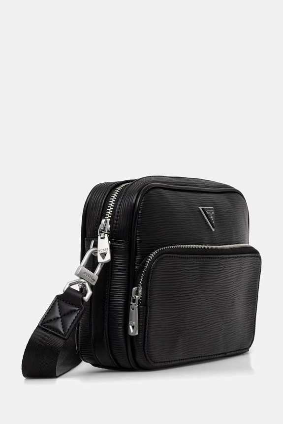 Guess borsetă pentru bărbați MILANO HMMIPW.P6222 negru SS26