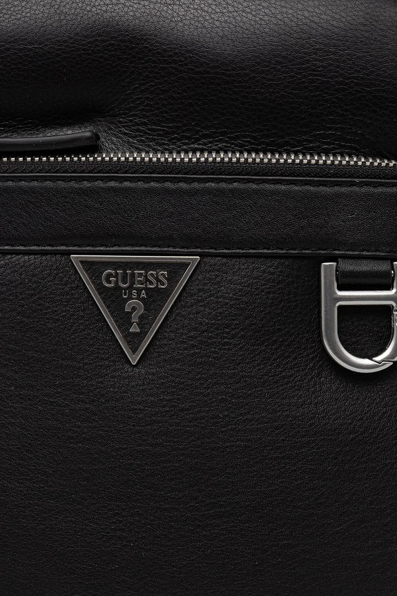 Guess borsetă pentru bărbați, din piele MONACO HMMOSE.P6159 negru