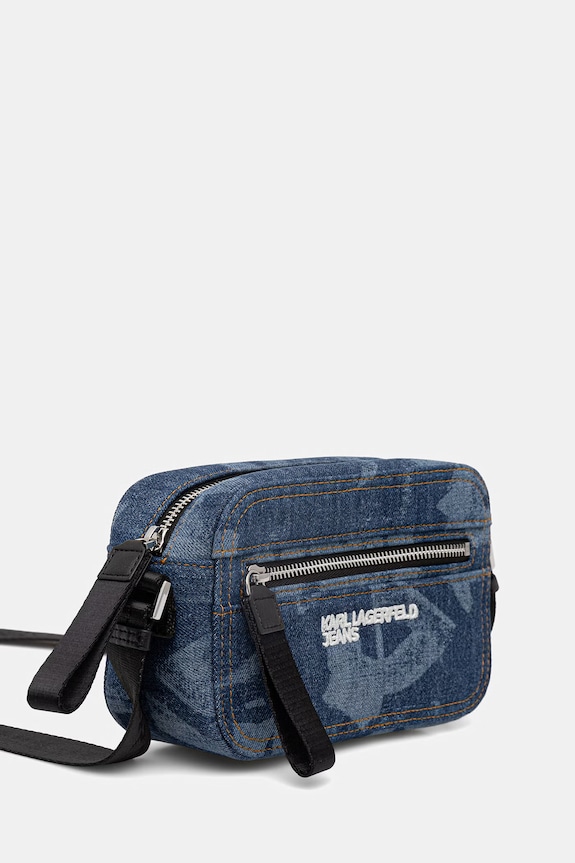 Чанта през рамо Karl Lagerfeld Jeans B2M30165 син SS26
