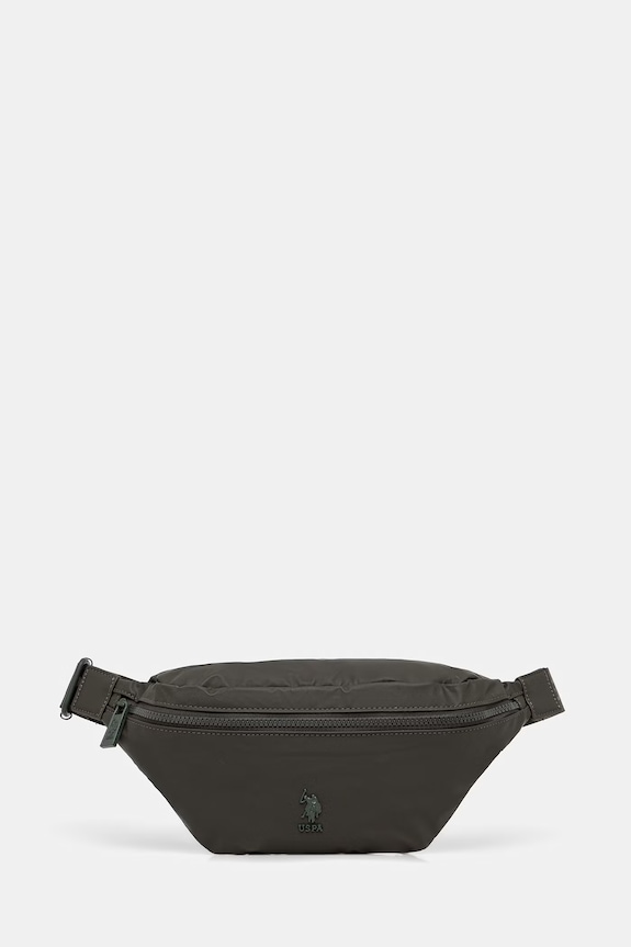 U.S. Polo Assn. borsetă WEST WIND nu incape in A4 verde BIU3W8933MVP