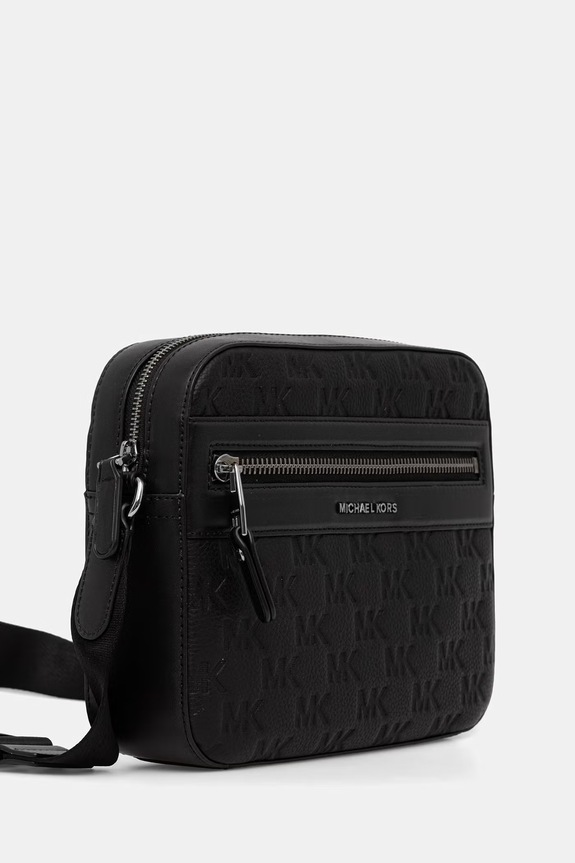 Michael Kors φάκελος ανδρικός δερμάτινος 33S6LJSM1L μαύρο SS26
