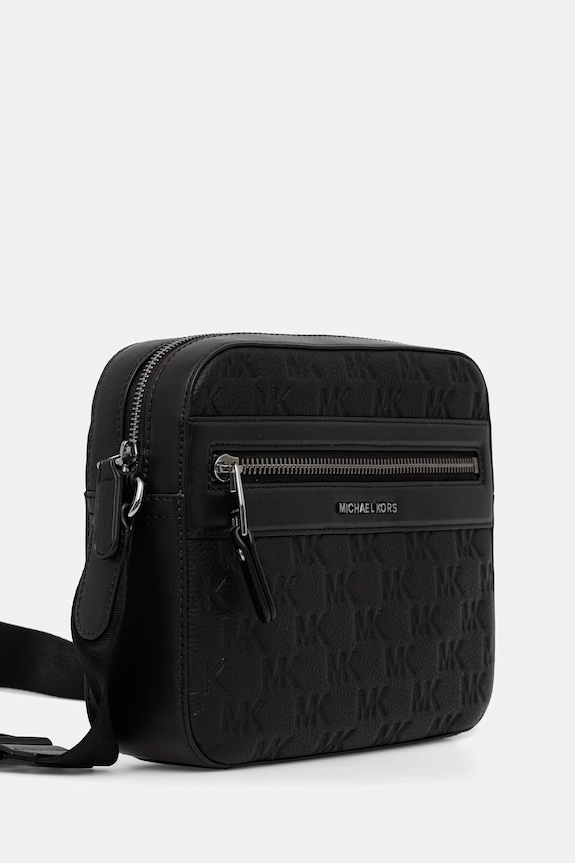 Michael Kors φάκελος ανδρικός δερμάτινος 33S6LJSM1L μαύρο SS26