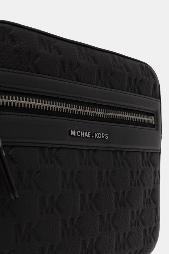 Michael Kors φάκελος ανδρικός δερμάτινος μαύρο 33S6LJSM1L