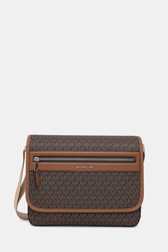 Taška Michael Kors imitácia kože hnedá 33S6LJSM9B