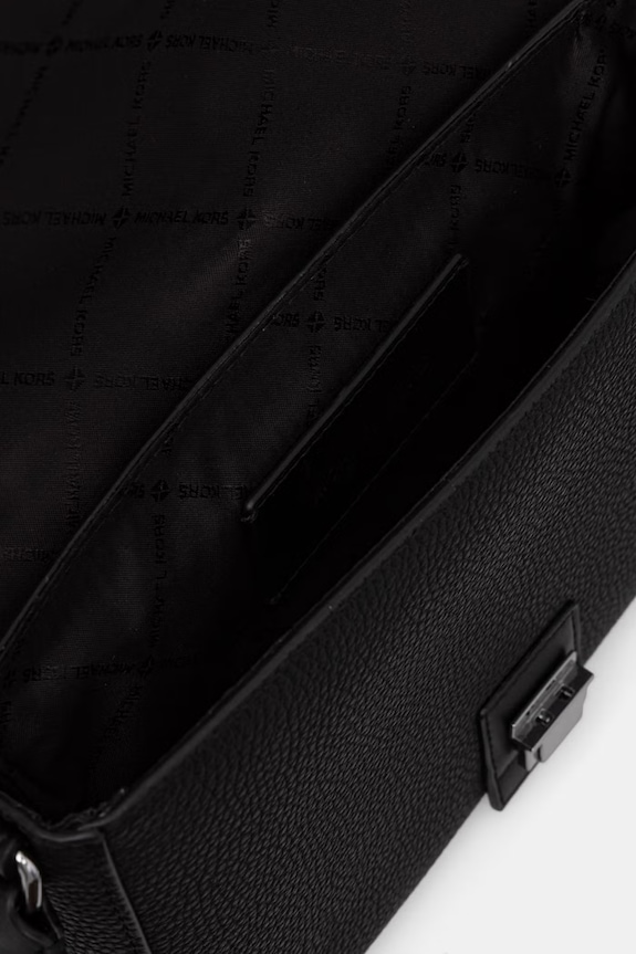 Michael Kors φάκελος ανδρικός δερμάτινος 33S6LEZM1L μαύρο