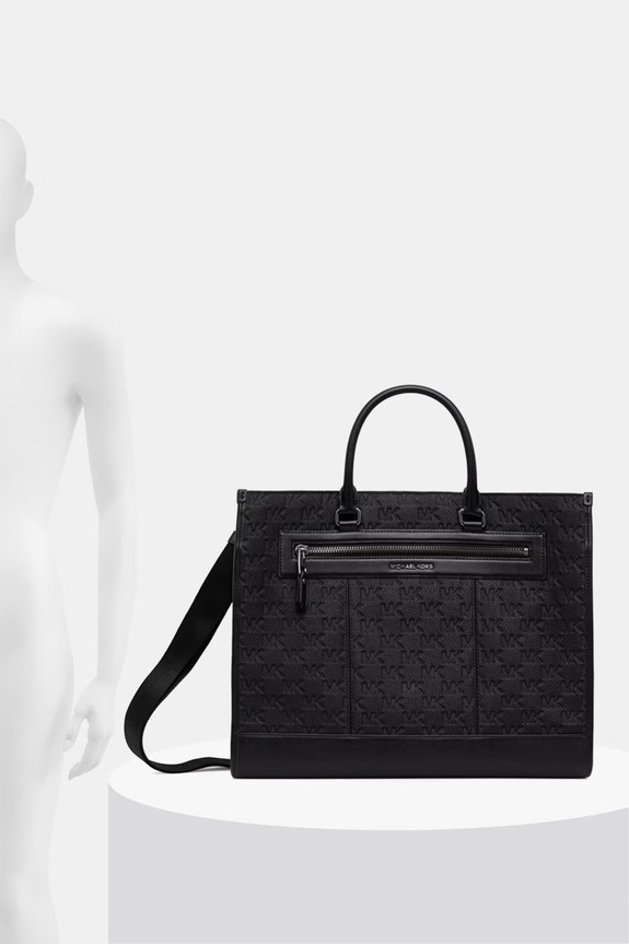 Michael Kors Τσάντα ανδρική δερμάτινη 33S6LJST4L