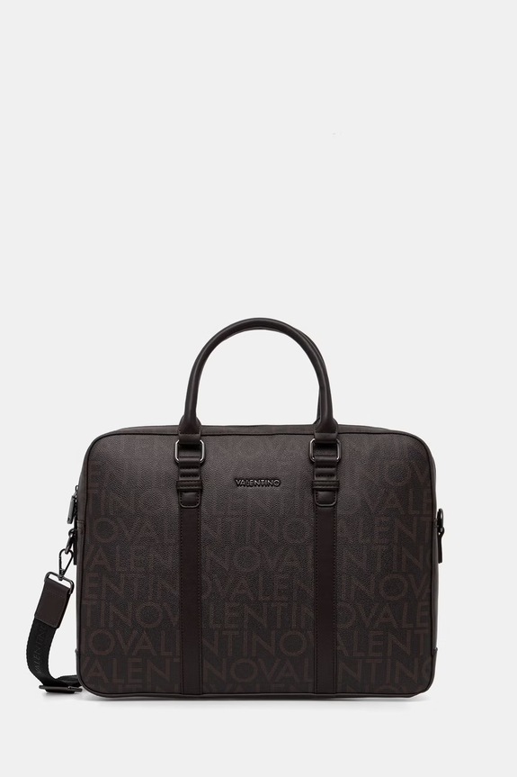 Valentino Bags geantă de laptop pentru bărbați KING RE maro VBS9RQ29