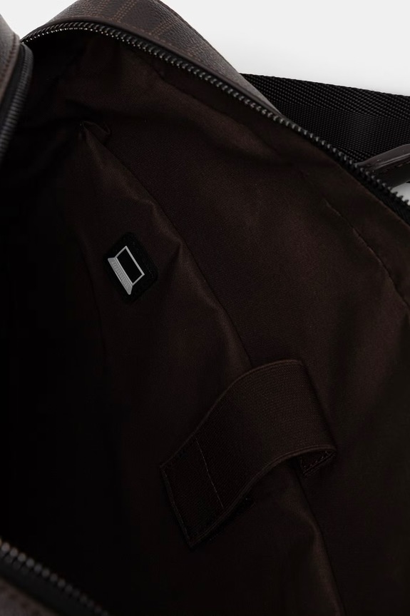 Valentino Bags geantă de laptop pentru bărbați KING RE VBS9RQ29 maro