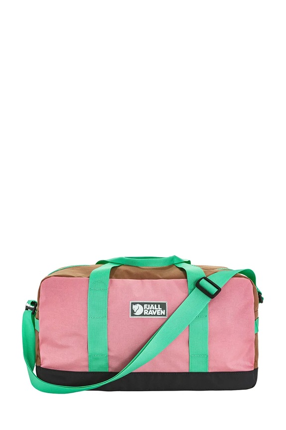 Fjallraven geantă Vardag Duffel 33L imprimeu roz F23200342