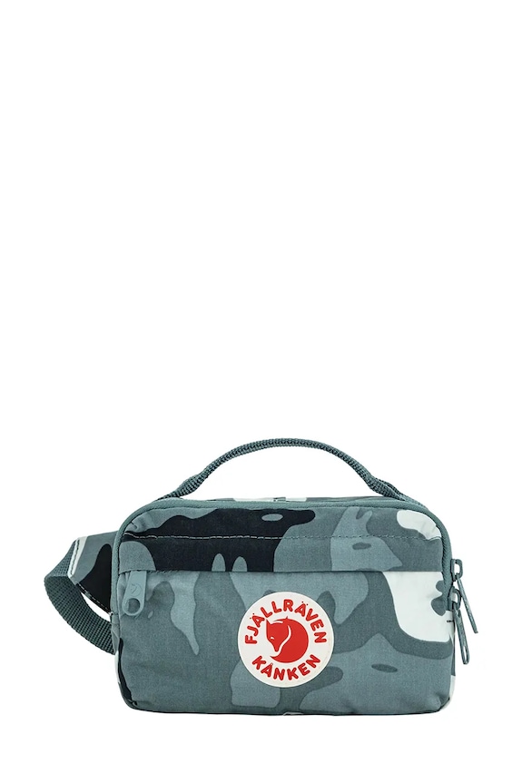 Fjallraven borsetă Kanken Graphics nu incape in A4 turcoaz F23200358