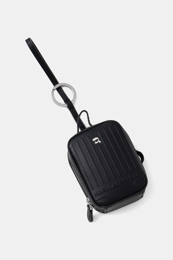 Privjesak Karl Lagerfeld IKON crna B1W50039