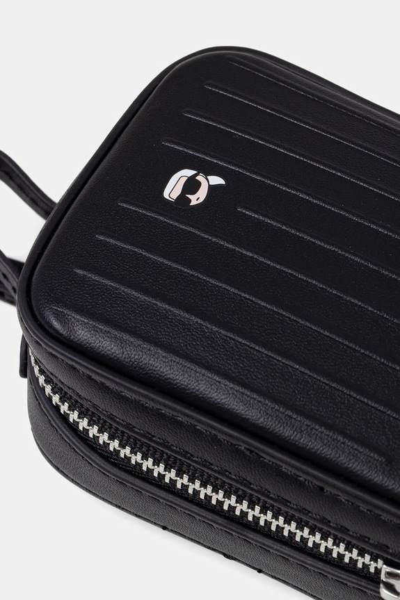 Privjesak Karl Lagerfeld IKON B1W50039 crna SS26