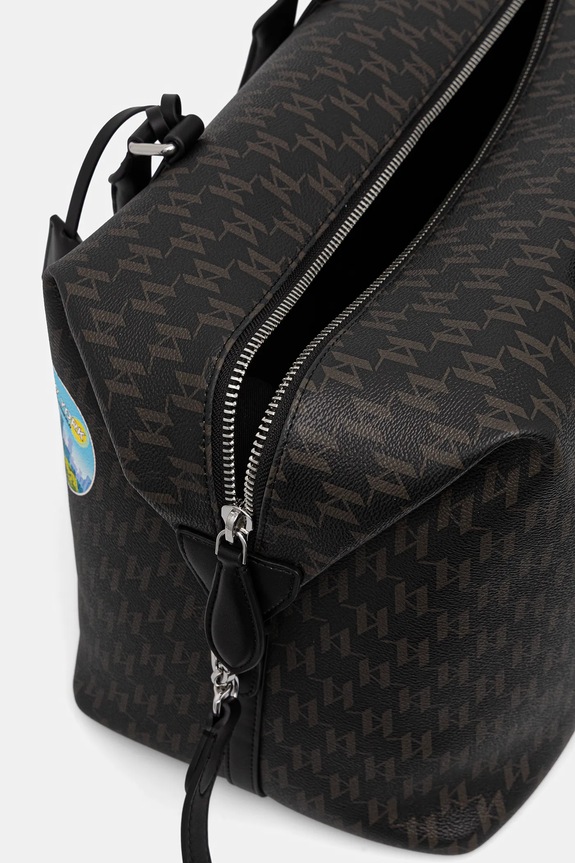 Torba Karl Lagerfeld IKON MONOGRAM B1W30252 smeđa