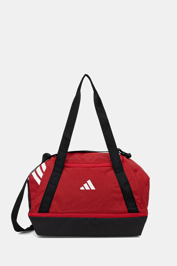 Αθλητική τσάντα adidas Performance υφασμάτινο κόκκινο JY7964