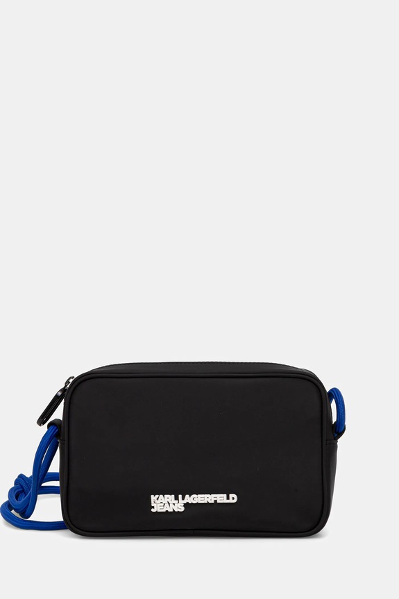 Karl Lagerfeld Jeans kézitáska textil fekete B1W30167