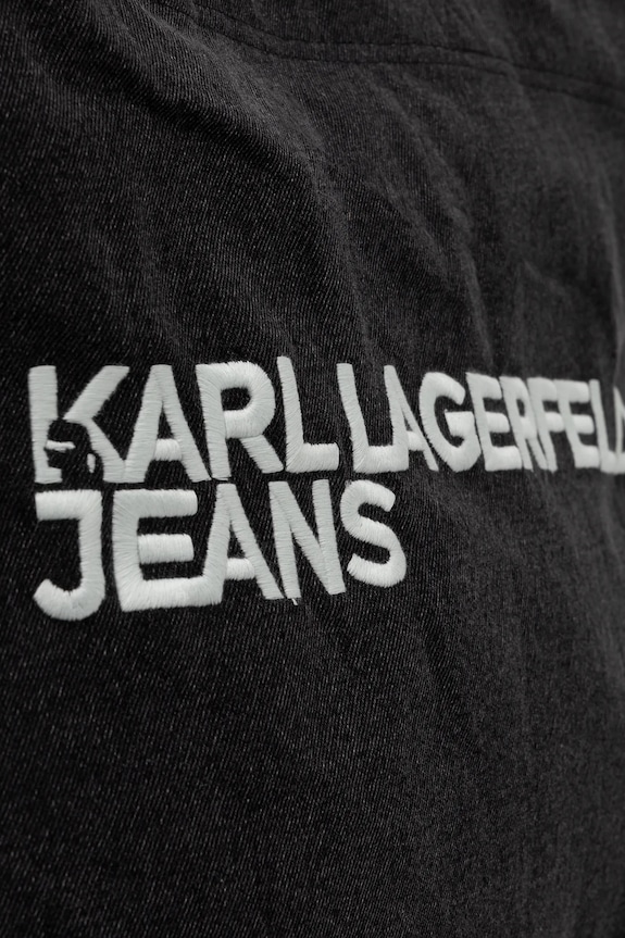 Karl Lagerfeld Jeans farmer táska fekete B1W50045