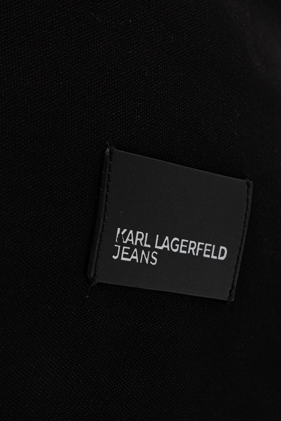 Karl Lagerfeld Jeans pamut táska B1W50001 fekete