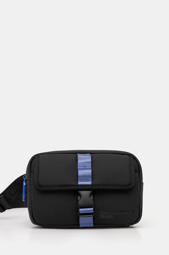 Karl Lagerfeld Jeans táska szintetikus bőr fekete B1M30149