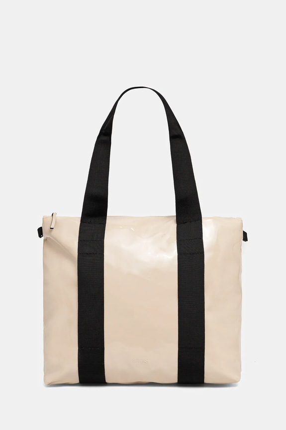 Taška Rains 14160 Tote Bag Mini W3 jednofarebný béžová 14160.149