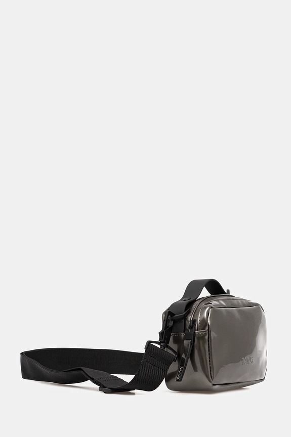 Malá taška Rains 14120 Box Bag Micro W3 14120.150 strieborná SS26