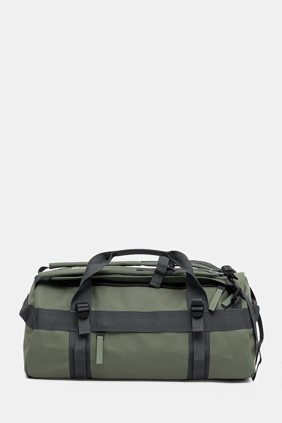 Taška Rains 13480 Texel Duffel Bag Small W3 jednofarebný zelená 13480.145