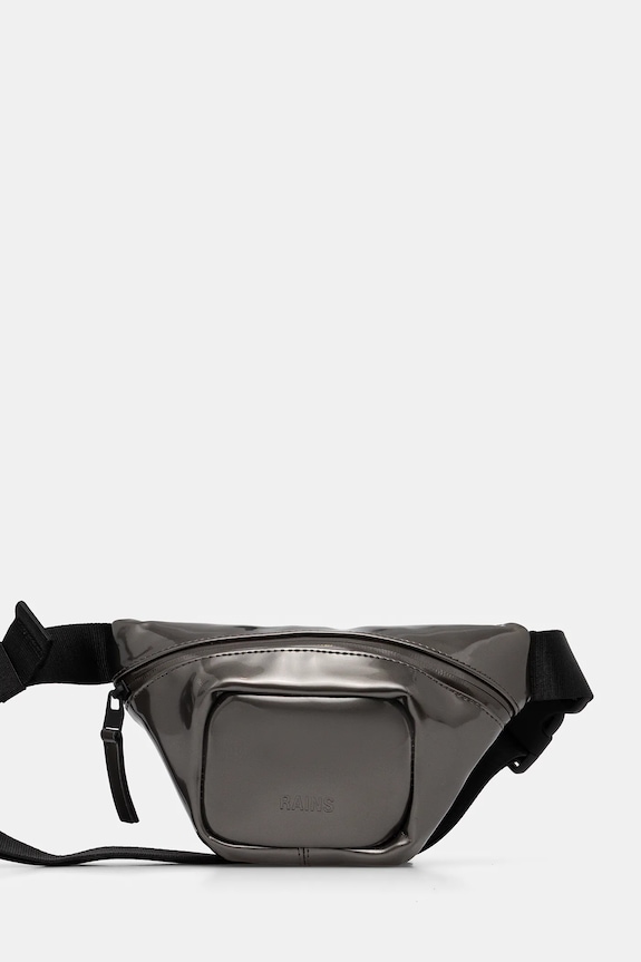 Rains nerka 14820 Bum Bag Micro W3 nie mieści A4 srebrny 14820.150
